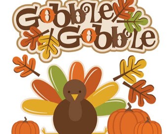 Thanksgiving Die cut, Fall Die Cuts, Thanksgiving Scrapbook embellishment, scrapbook die cut, Autumn die cuts, scrapbooking die cuts