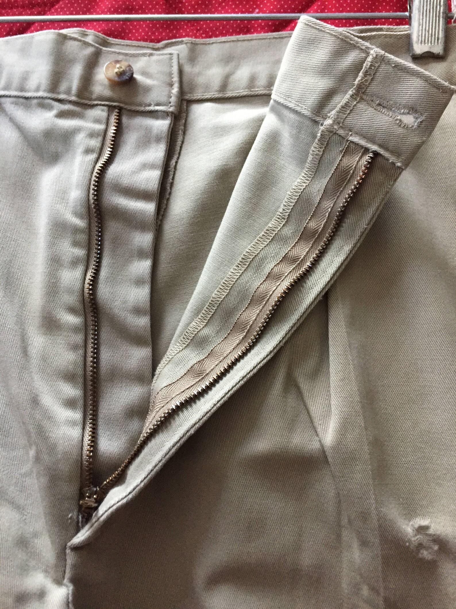 pants with holes in them