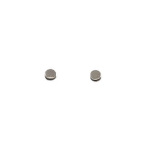 Tiny Circle Stud Oorbellen in Zilver, Minimaal, Sterling Zilver, Minimalistische Oorbellen, Kerstcadeau Onder 25