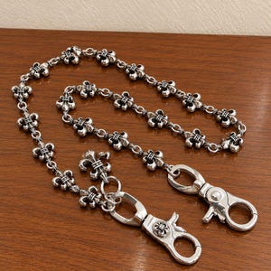 Vintage Chrome Hearts Wallet Chain - Etsy