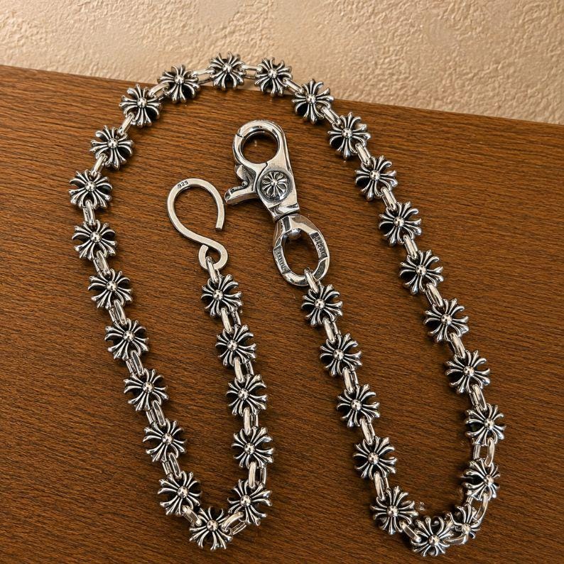 Vintage Wallet Chain Silver - Etsy