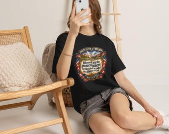 Blessed Are the Peacemakers Bible Verse T-Shirt | Unity Faith Freedom