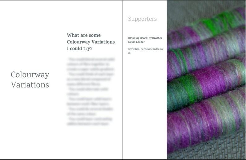 Blending Board Tutorial How To Blend Layered Rolags Textured Art Rolag or Smooth Traditional Rolags Spinning Fiber Tutorial
