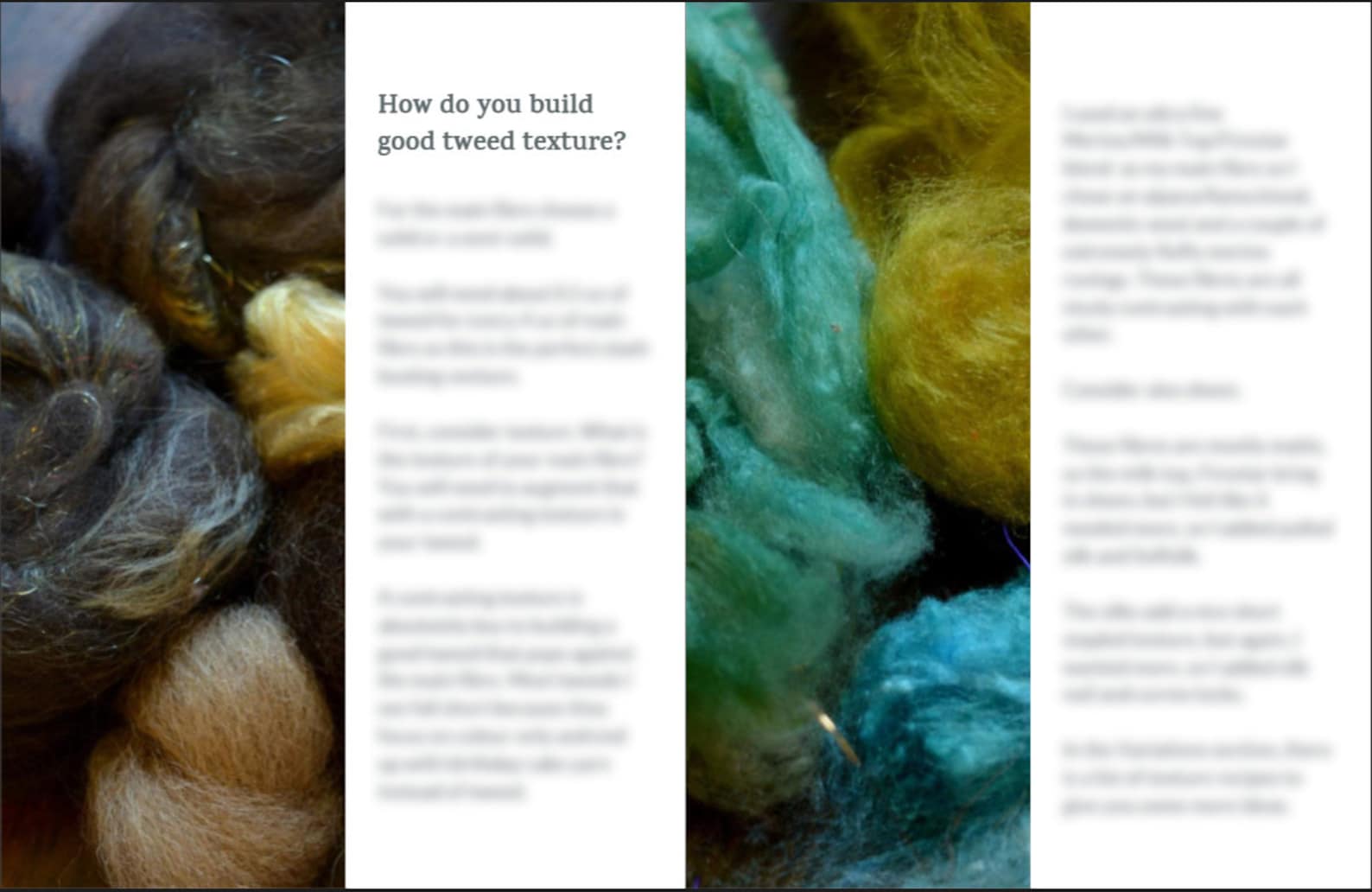 BLEND Blending Board Book Blending Board art Rolags and - Etsy