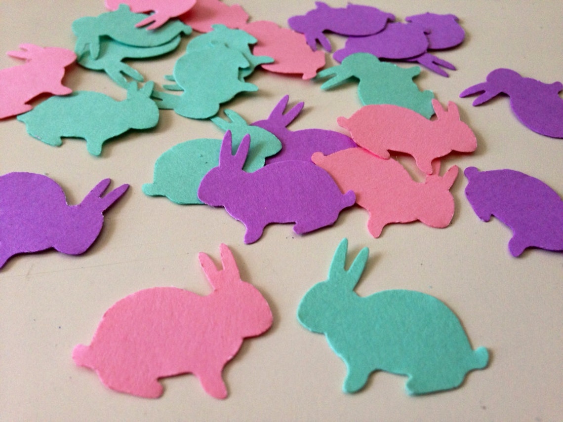 Bunny CONFETTI Etsy