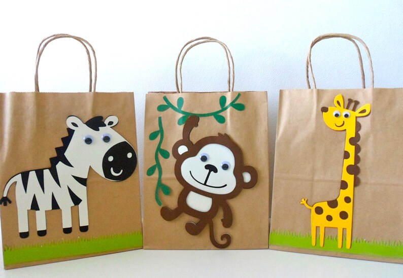 SAFARI goodie bags / Animals goodie bag / Etsy