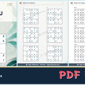 Classic Sudoku 6x6: 1,200 Printable Puzzles with Answers image 12