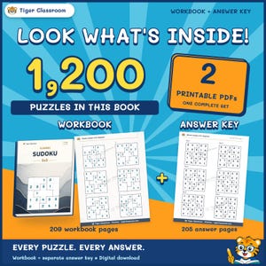 Classic Sudoku 5x5: 1,200 Printable Puzzles with Answers image 2