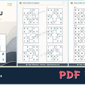 Classic Sudoku 5x5: 1,200 Printable Puzzles with Answers image 12