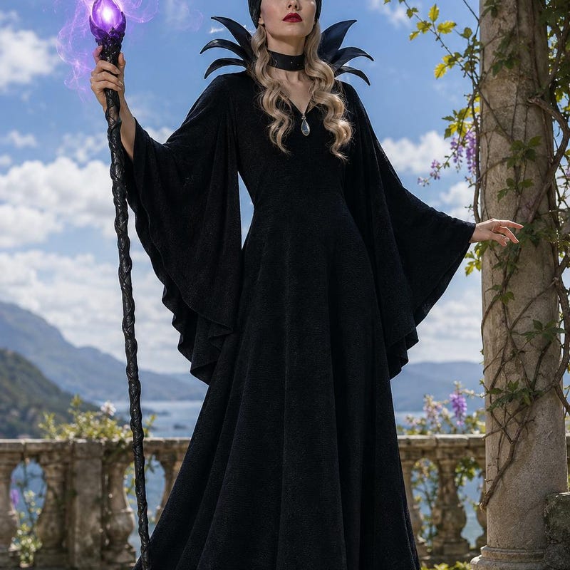 Dark Side Robe Dark Female Cosplay - Etsy