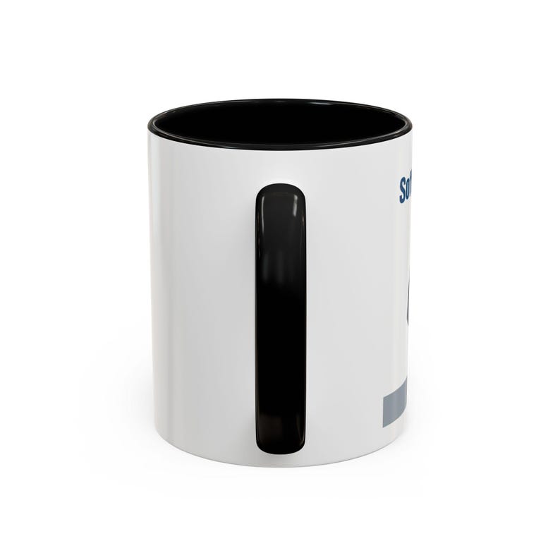 Tazza con cane con cartone animato "Sviluppatore Web vs Ingegnere del Software" / Tazza da caffè divertente per programmatori immagine 4