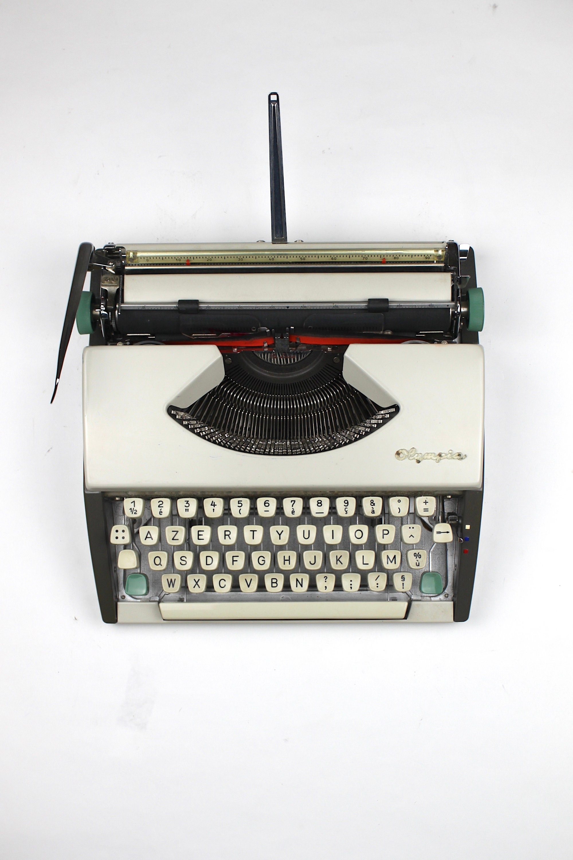 Olympia SF de Luxe - フランス語キーボード - 新しいリボン付き