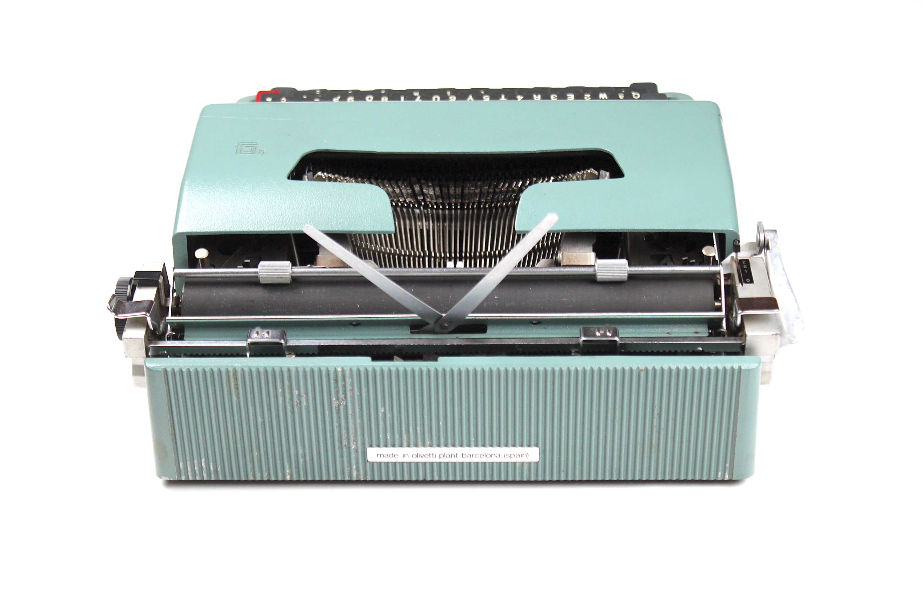 Olivetti Lettera 32 - ヴィンテージタイプライター - 新品リボン
