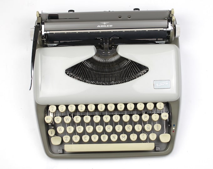 Adler Tippa - Vintage Cursive Typewriter - Include New Ribbon Black - Etsy