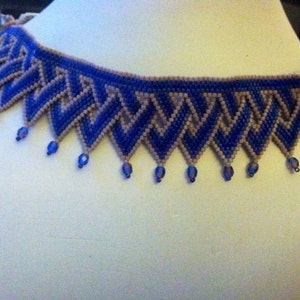 Lavender Lovers Only hand embroidered necklace-meck082