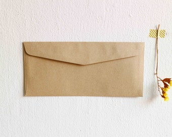 Kraft Envelopes, Triangle Flap Envelopes, Recycled Kraft Paper Envelopes, Rustic Greetings Mailing, Invitations Weddings