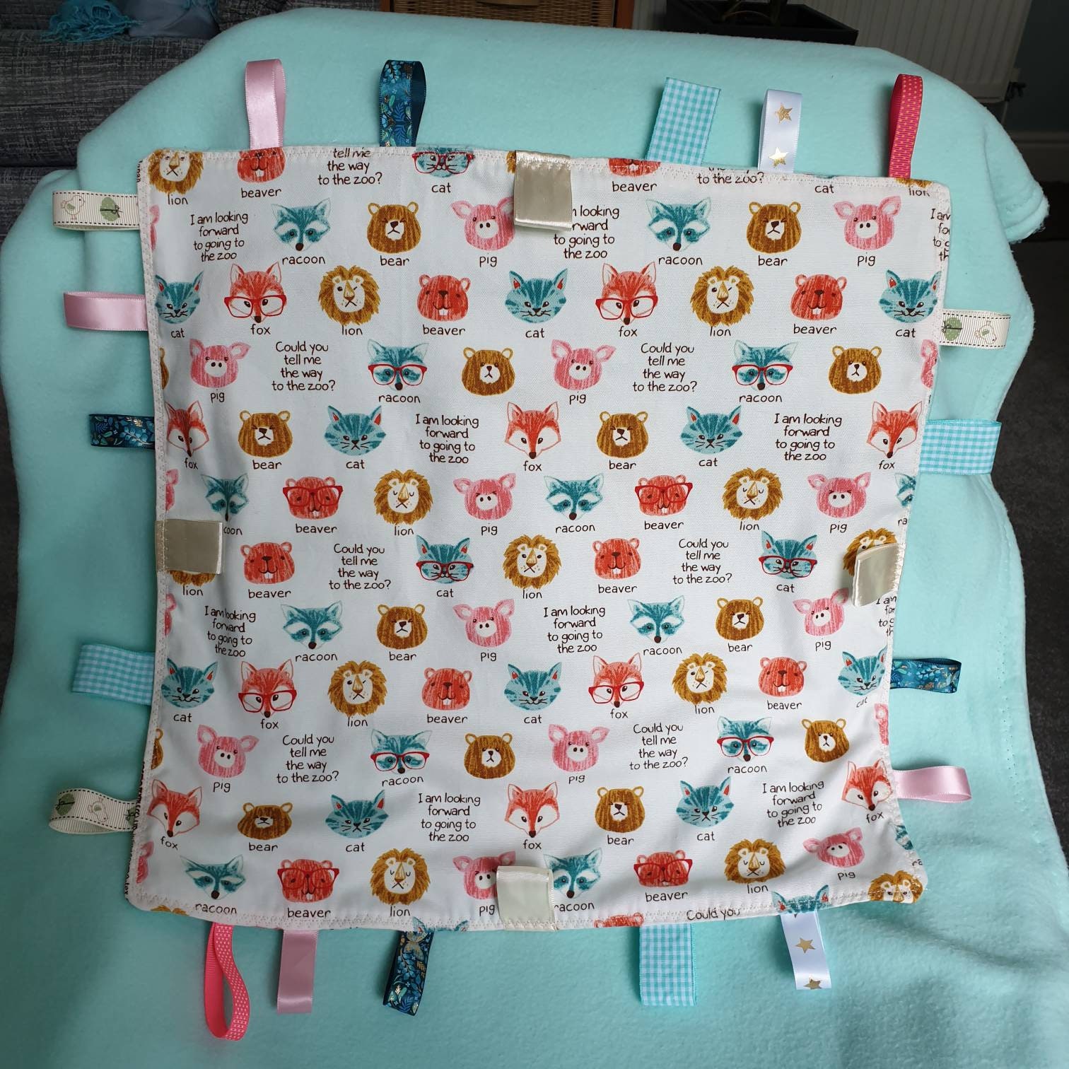 Taggie Blanket Etsy UK