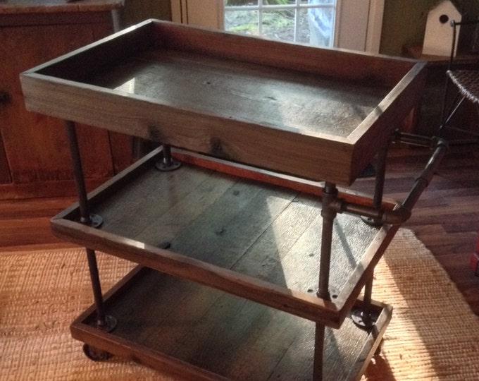 Rustic Utility Cart