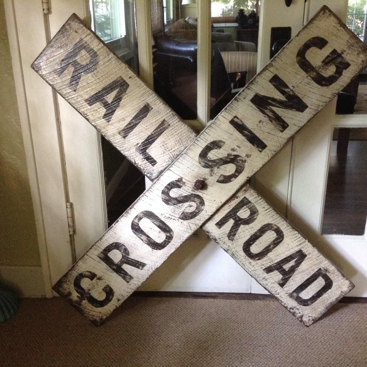 railway crossing sign clipart vinyl