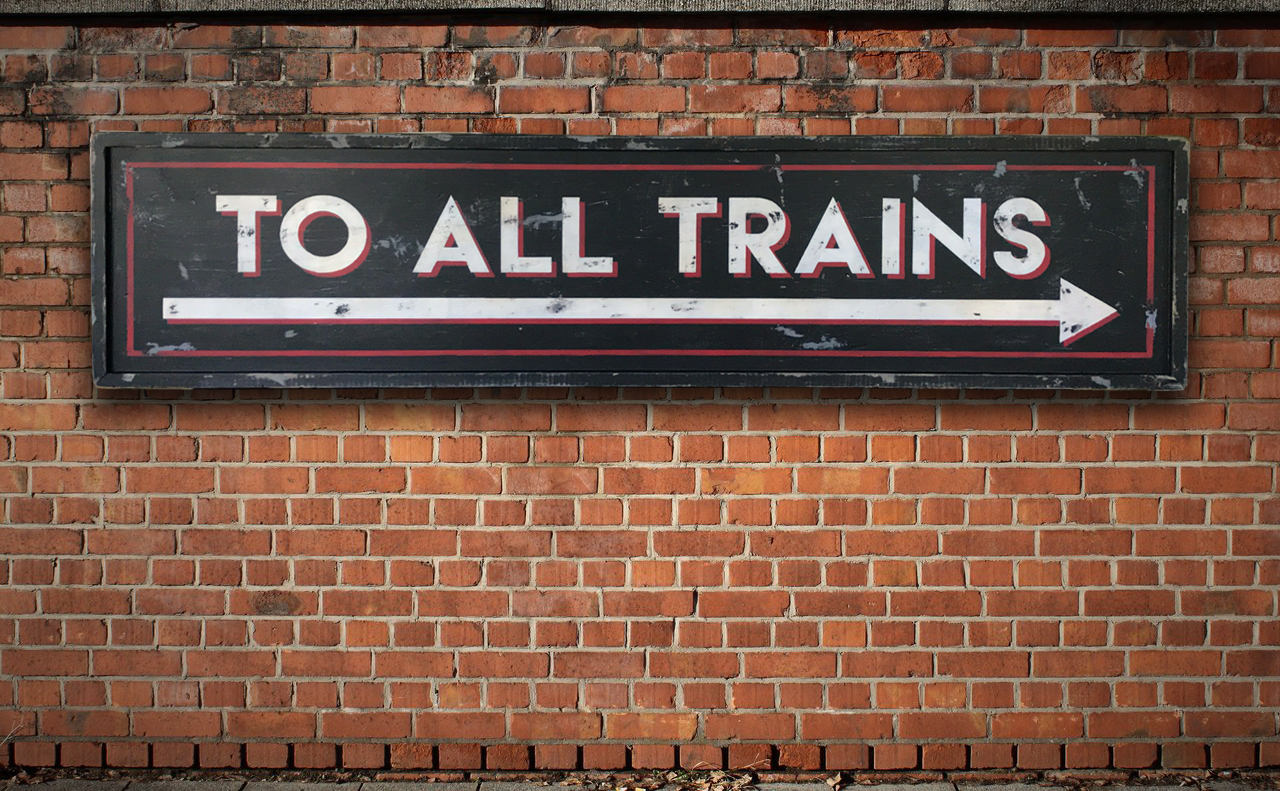 vintage-train-station-sign-hand-painted