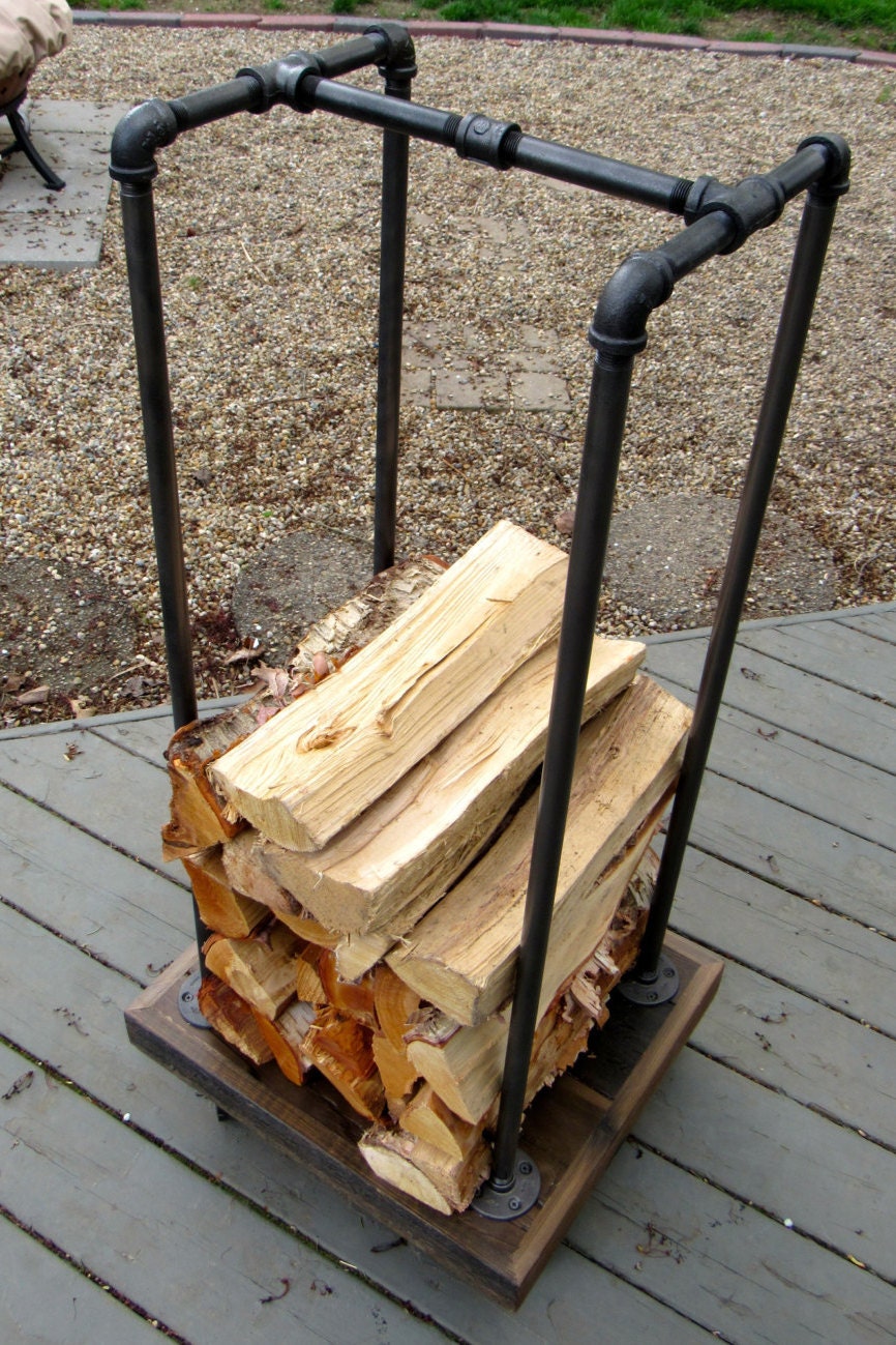 Rustic Firewood Rack Etsy
