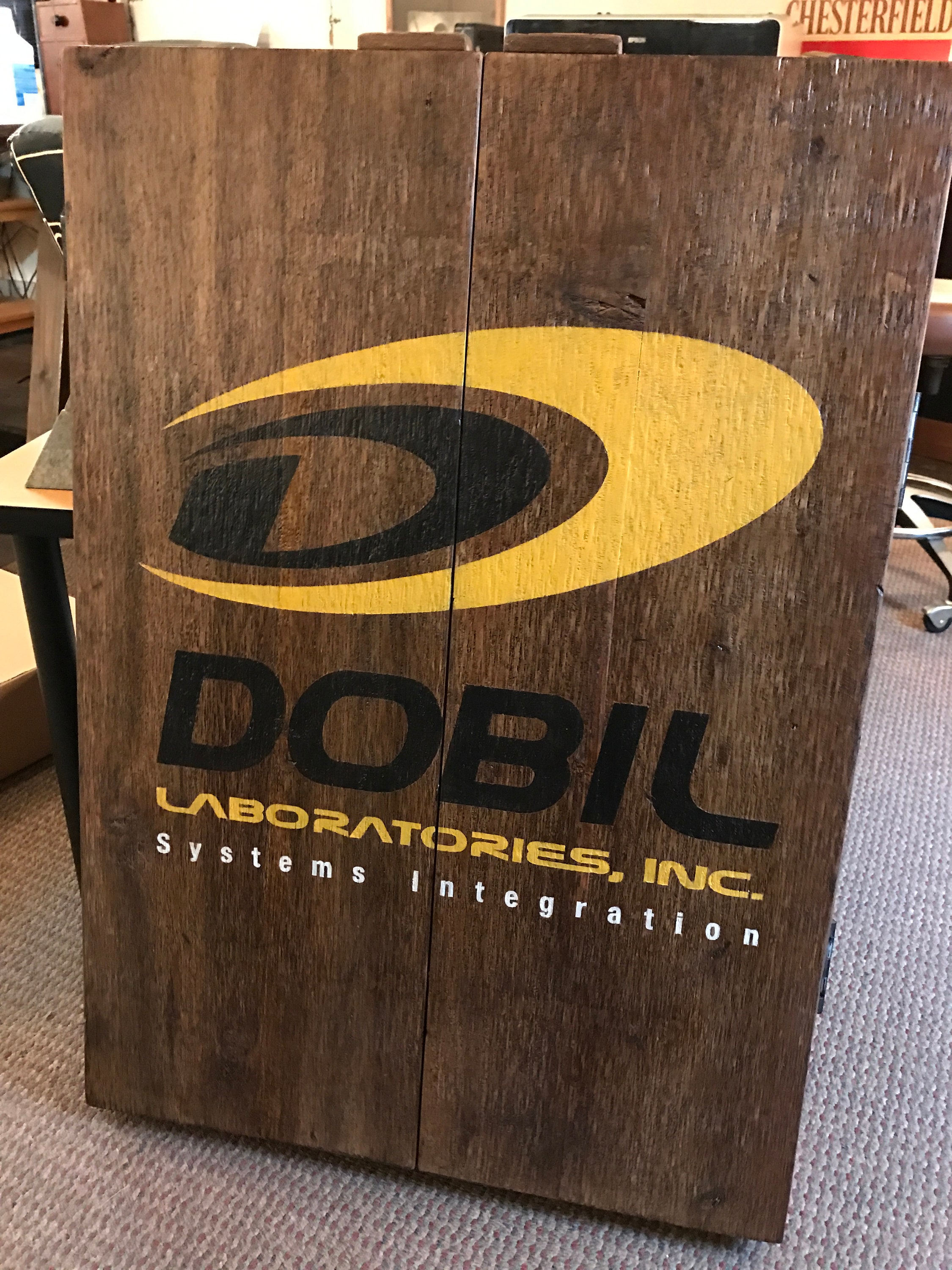 DIY: Rustic Dart Board Cabinet - RealCedar.com 