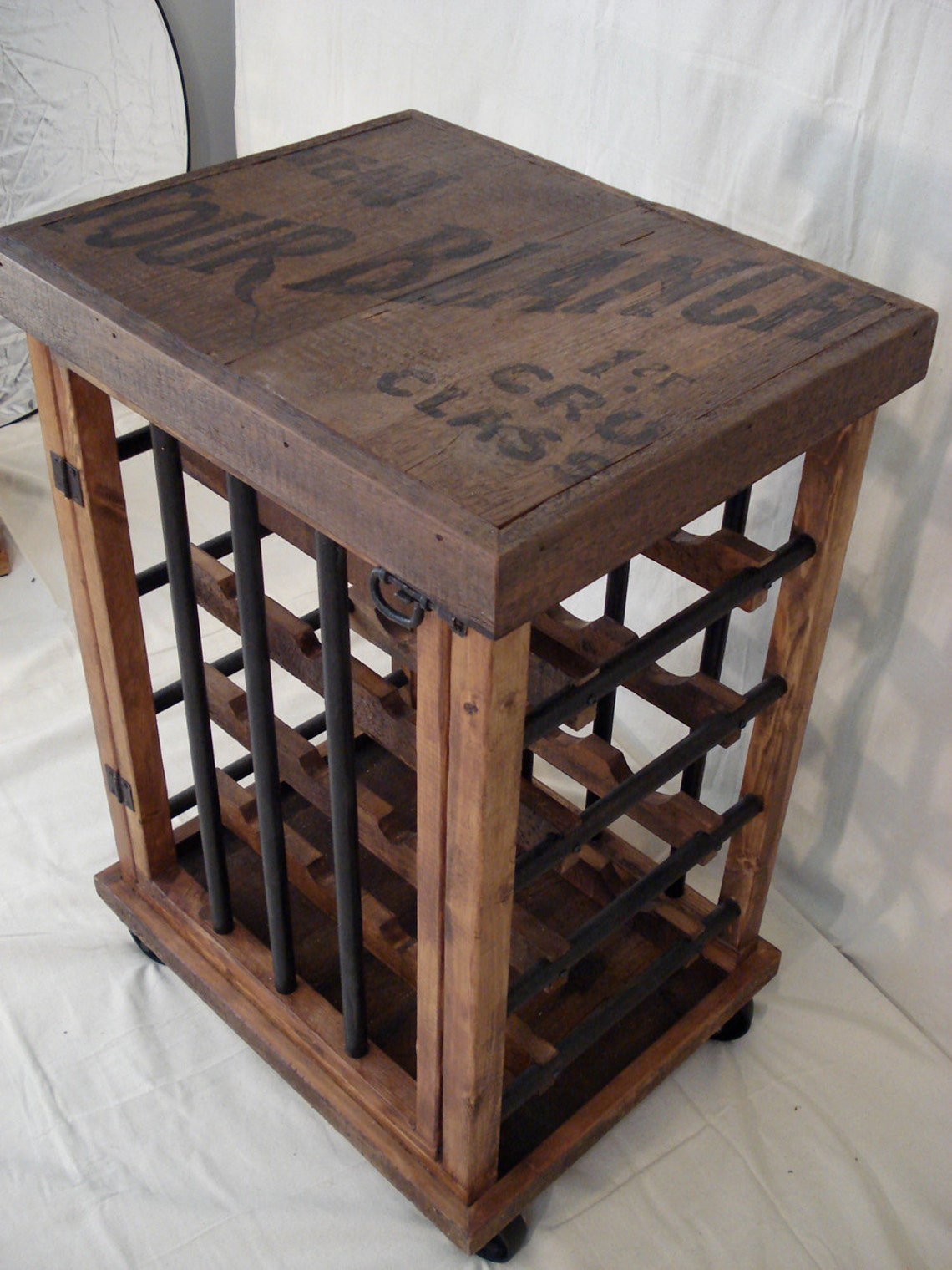 Rustic Wine Bottle Etsy