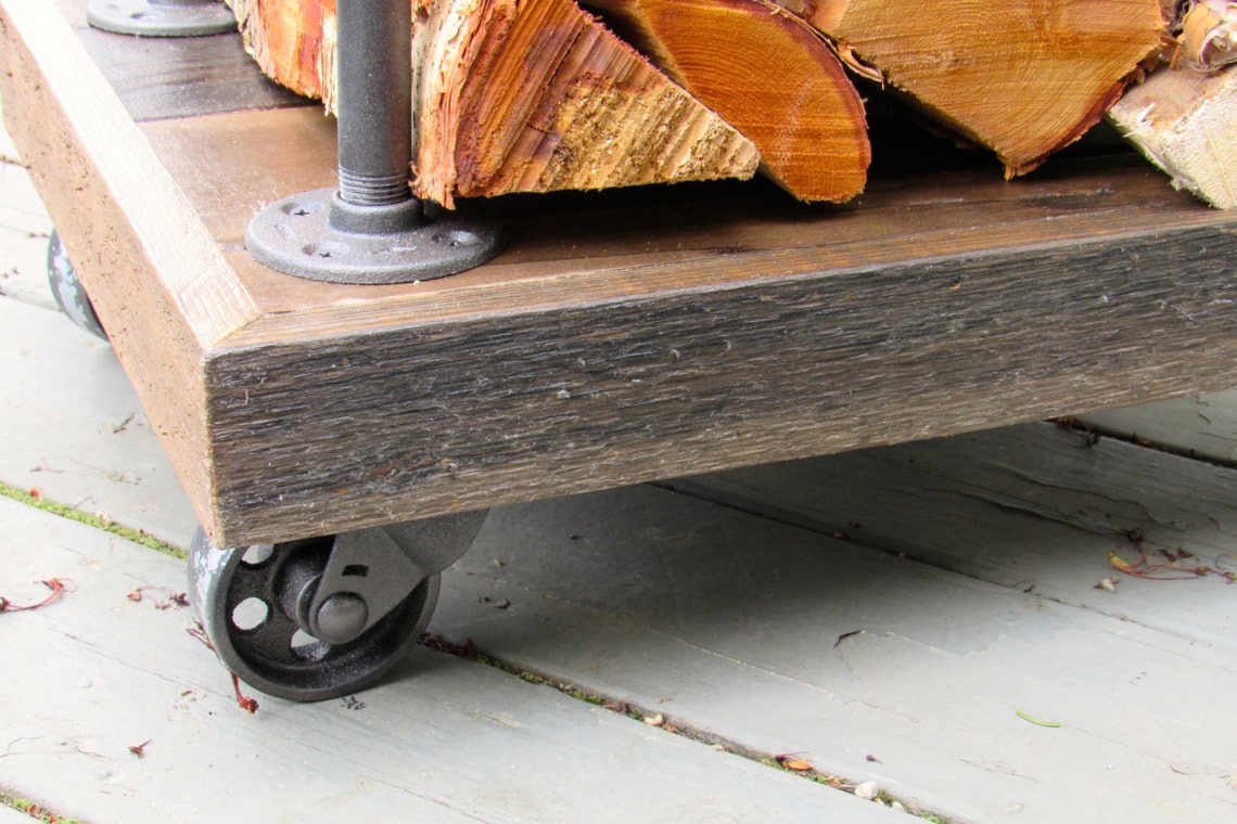 Rustic Firewood Rack Etsy