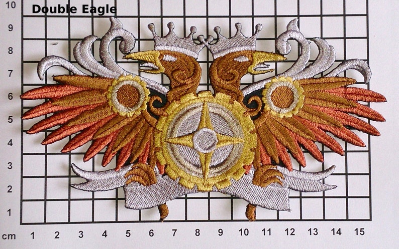 Lots of design Choices Embroidered Steampunk Alchemy Motif Patch Badge Applique