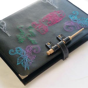 Leather A5 Binder Planner Personalized, Refillable Leather Journal - View #8