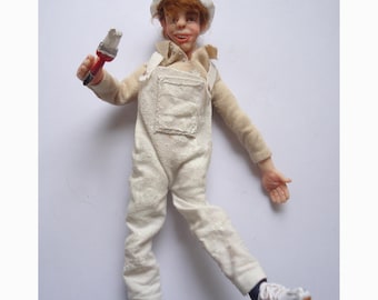 Melody Jane 1:12 Scale Dollhouse Figure - Modern Girl In Parka Resin Model, Approx. 4" Tall - View #10