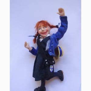 12th scale Miniature handmade dolls house school girl