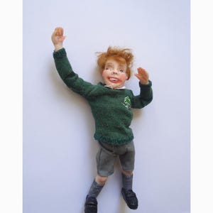 12th scale Little Boy poseable ooak doll house doll