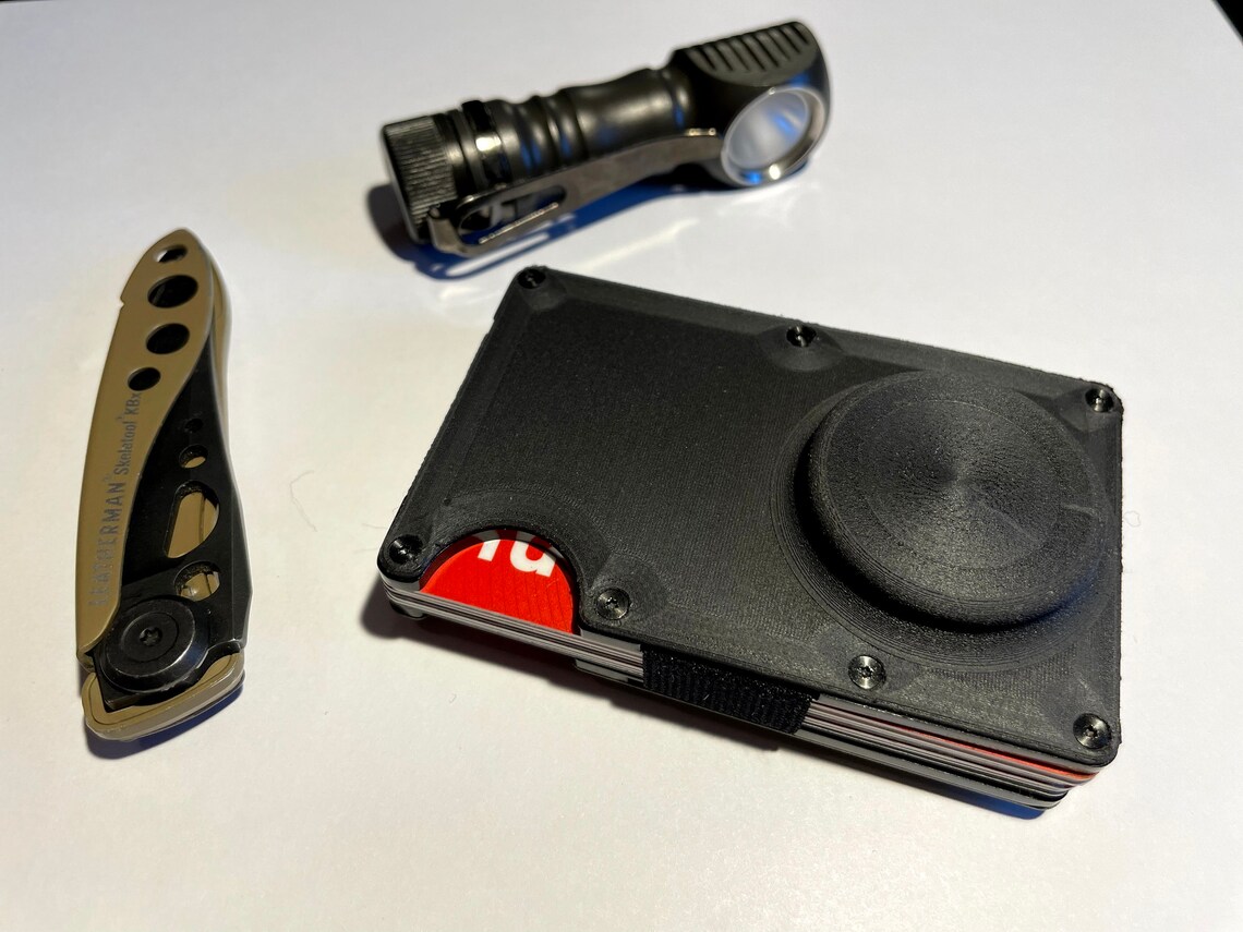 Ridge wallet airtag mount plate Etsy