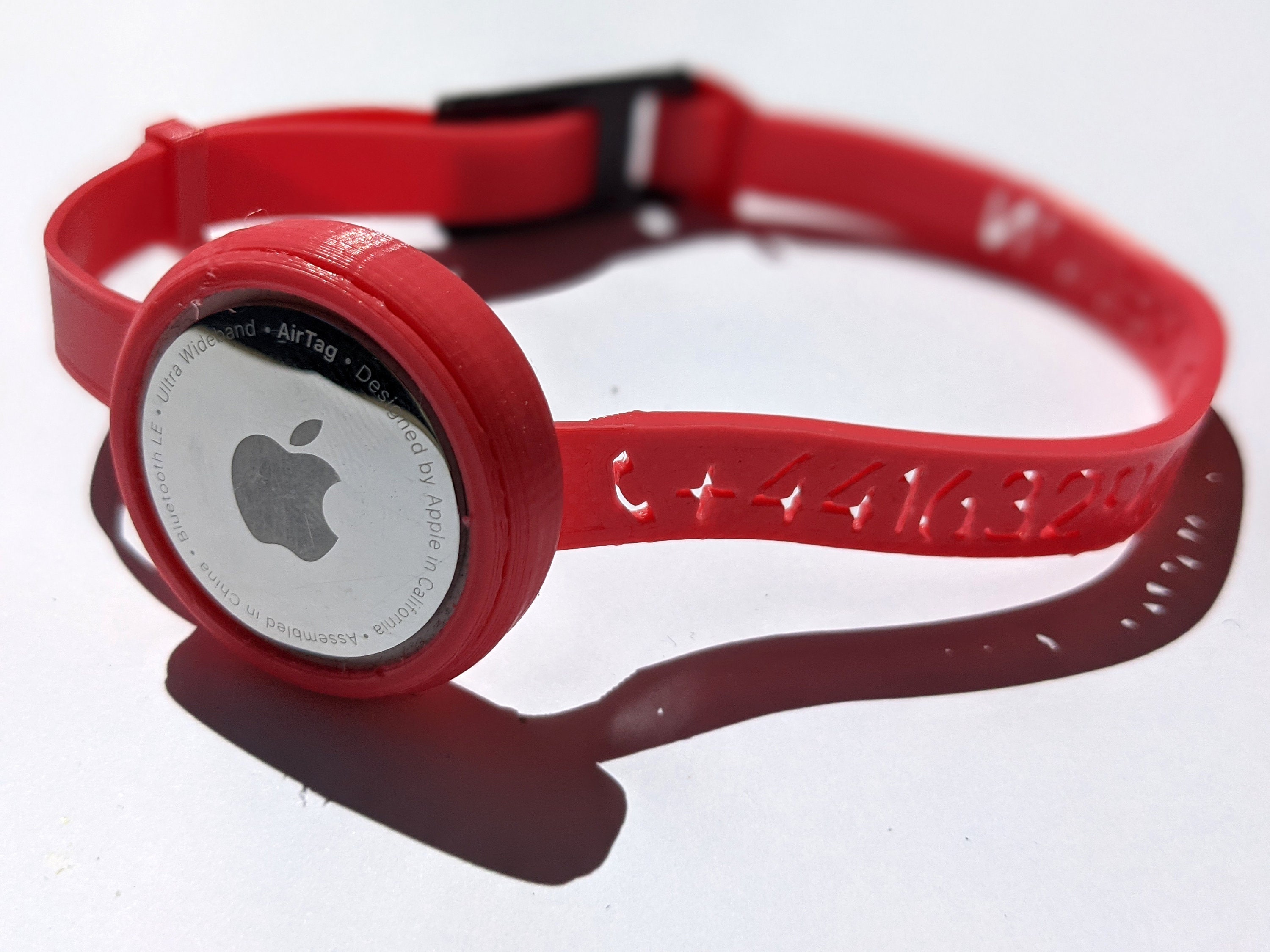 Airtag CAT Collar Holder Case Apple Silent Tag No Jiggle Free Etsy UK