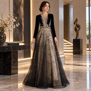 black tie dress with long sleeves Sleeve this party dress will