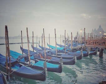 Venice in the Fog, Venice Print, Italy Photo Print, Venice Gondolas, Travel Photography, Venice Photography, Italy Photo Print, Italy Art