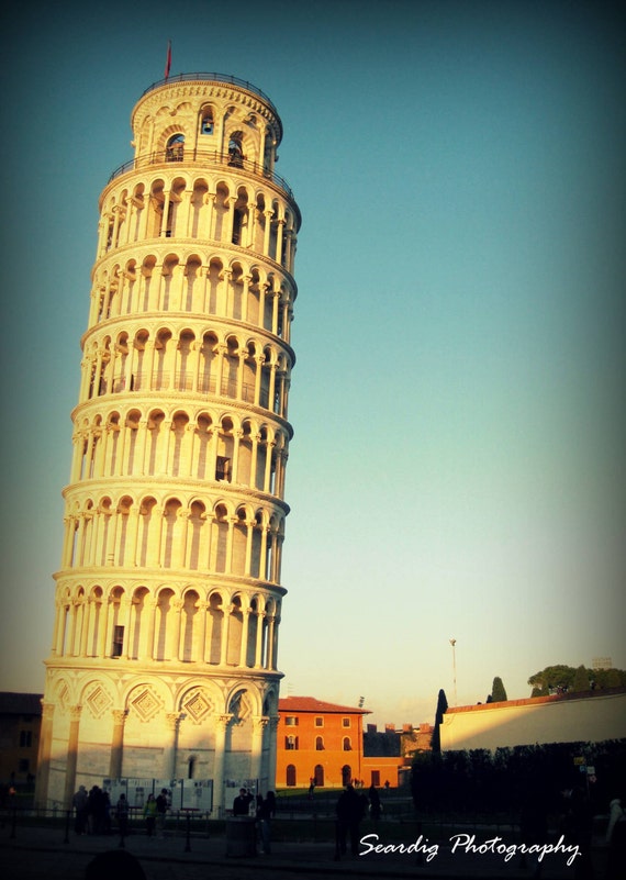 Torre pendente di Pisa, Fotografia di architettura