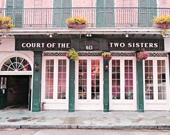 Two Sisters New Orleans Photo Print, NOLA Photography, Sister Gift, Sister Birthday Present, New Orleans Wall Art, NOLA French Quarter
