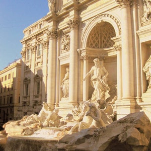 Trevi Fountain. Rome, Italy. Photo Print. Classical Italian. Baroque. Marble. Classic. Pannini. Bernini. Travel Photography. Home Decor.