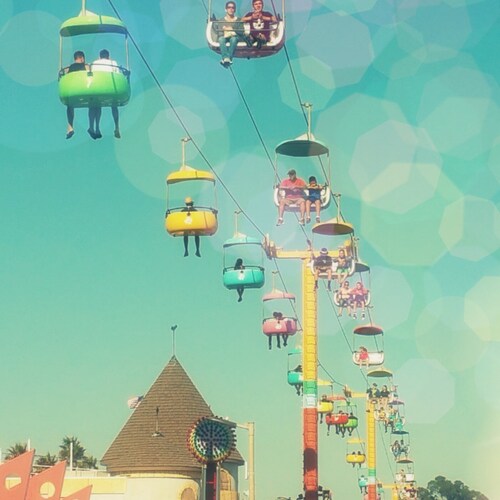 Santa Cruz Boardwalk California Wall Art Kids Print Nursery Etsy