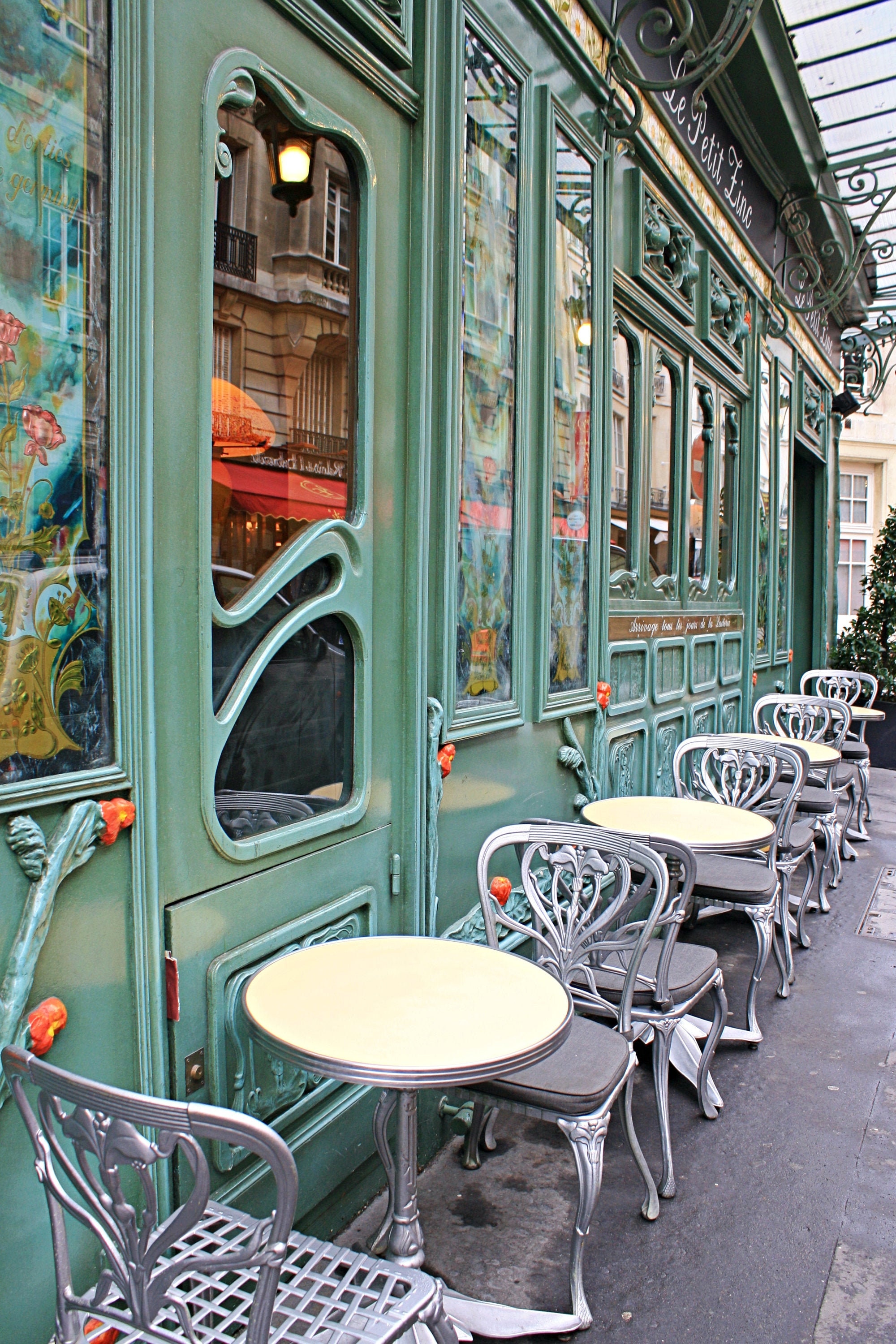Paris Cafe Photo Print French Cafe Art Le Petit Zinc Paris - Etsy España