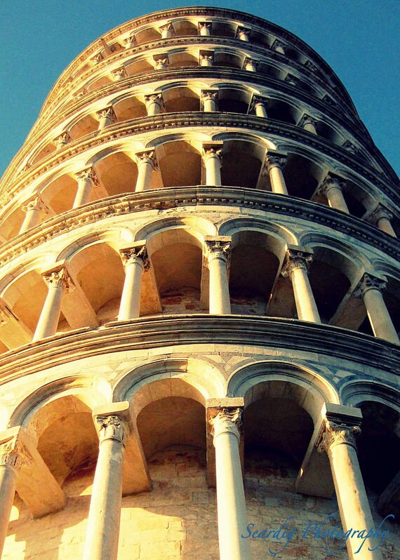 Leaning Tower Of Pisa Italy Photograph Print Italy Etsy Ireland