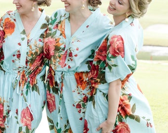 Floral Kaftan , Caftan, Perfect long dress, Spa Robe, For to be Moms, beach cover up, Sleepwear, Best Gift for her, Kaftan, Caftan dress