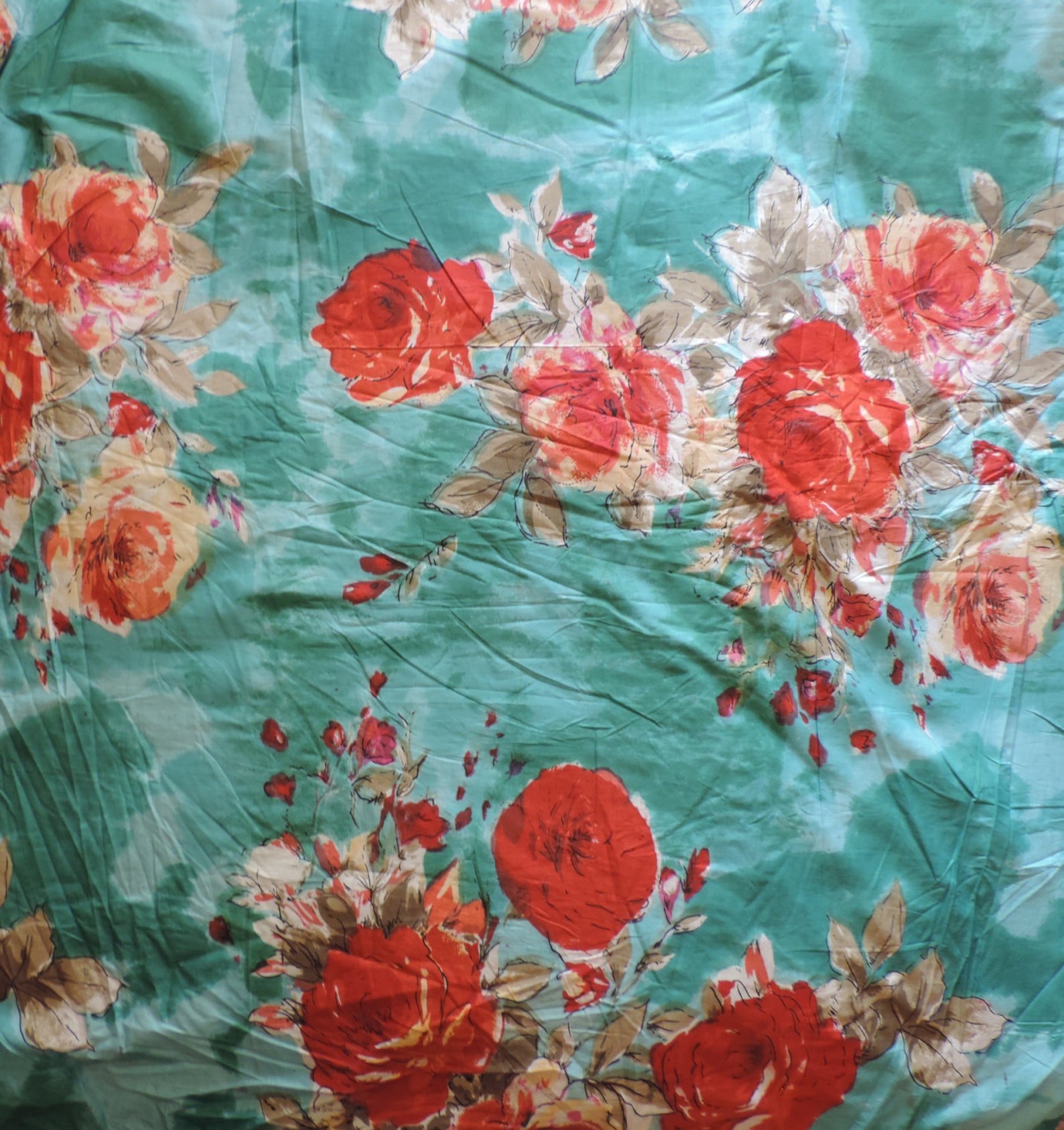 Coded14 Teal Bridesmaid Robes Teal Robes Teal Floral Etsy