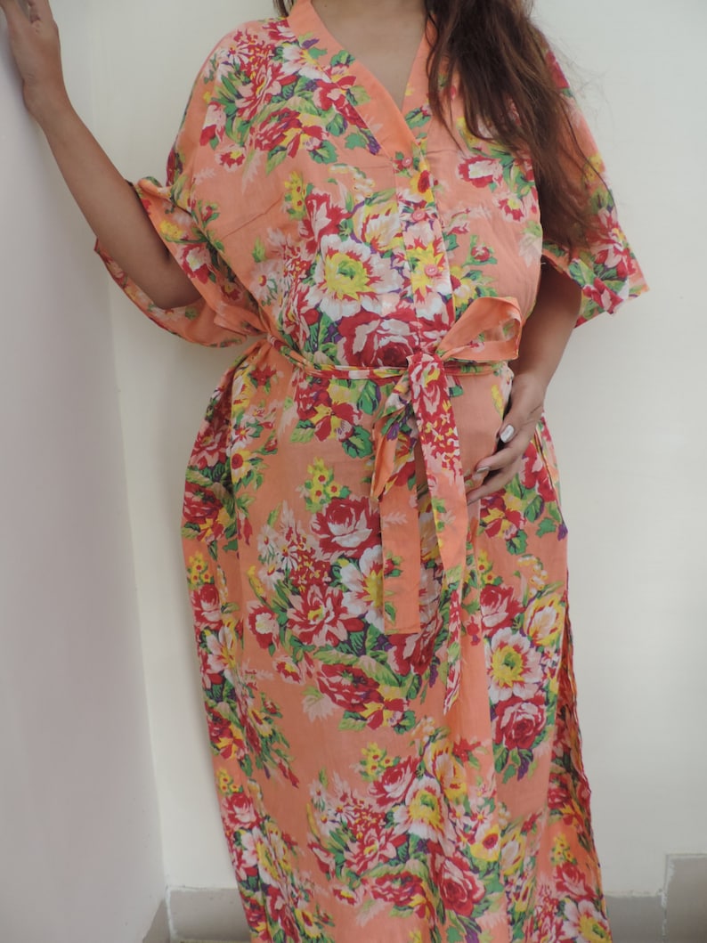 Maternity Hospital Gown Nursing kaftan Nursing Gown For Etsy