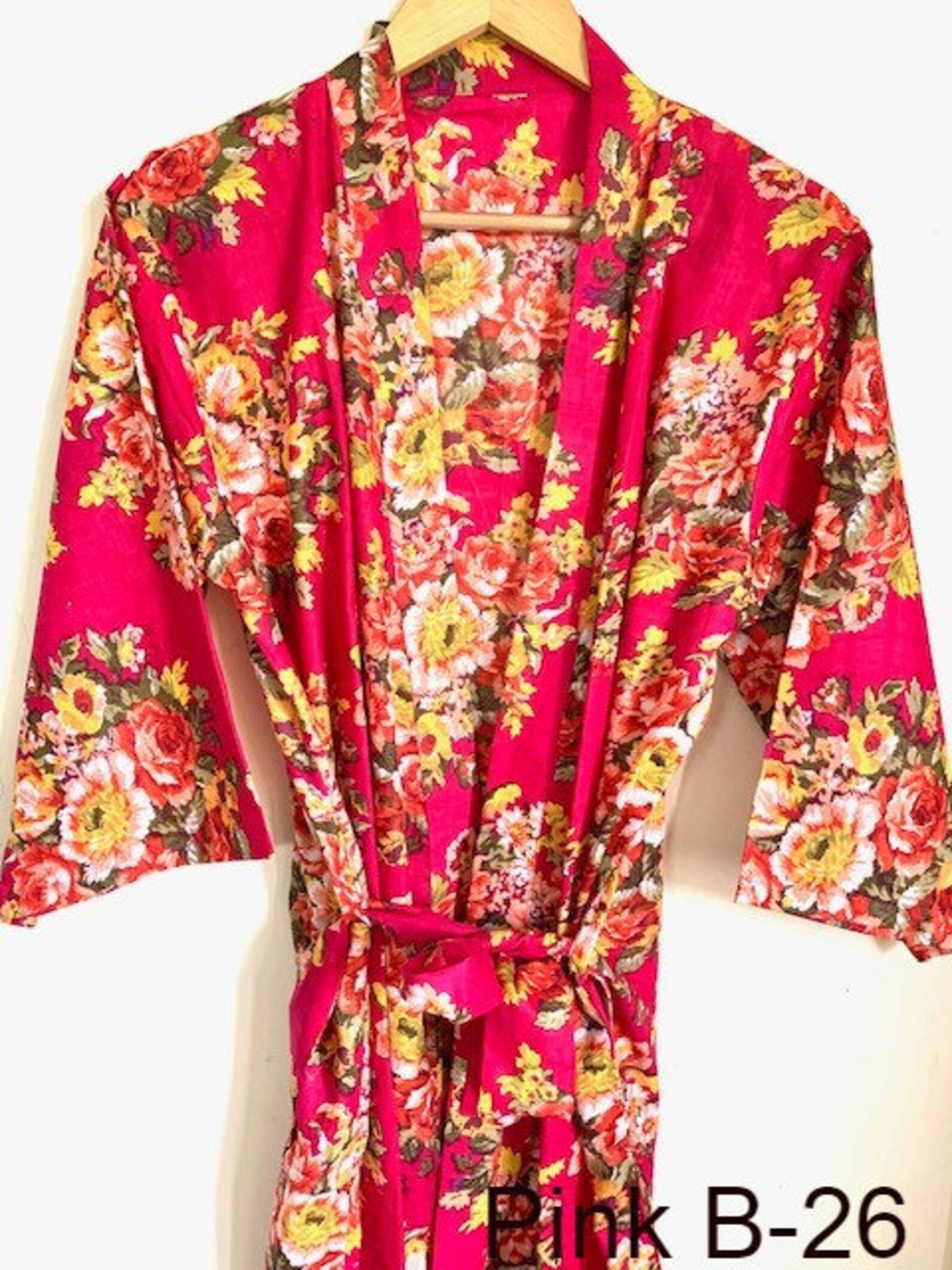 Long Bridesmaids Robe Long Robes Floor Length Robes Ankle Etsy