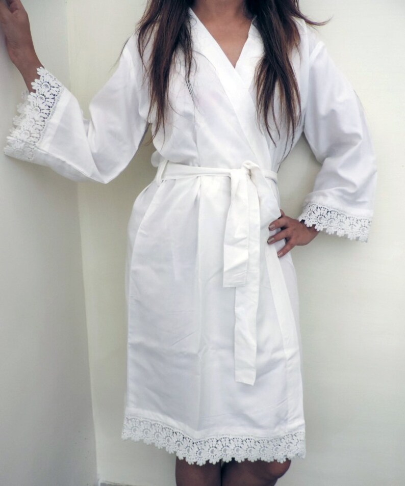 Bridesmaid Robes Bridesmaid Gifts Bridesmaids Lace Robes Etsy
