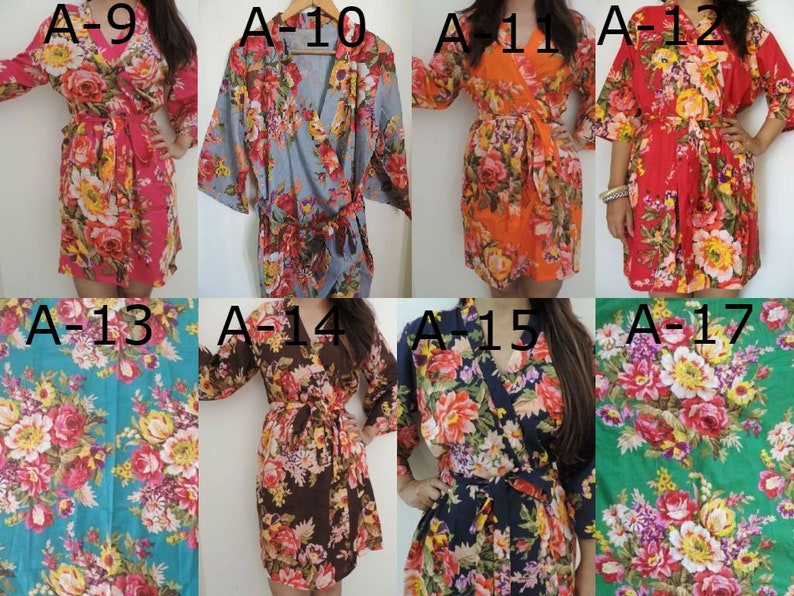 bridesmaid robe sets