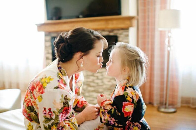 Matching New Born Robe Baby Robe Mother Daughter Robe Elder Etsy